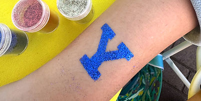 custom glitter tattoo New Haven