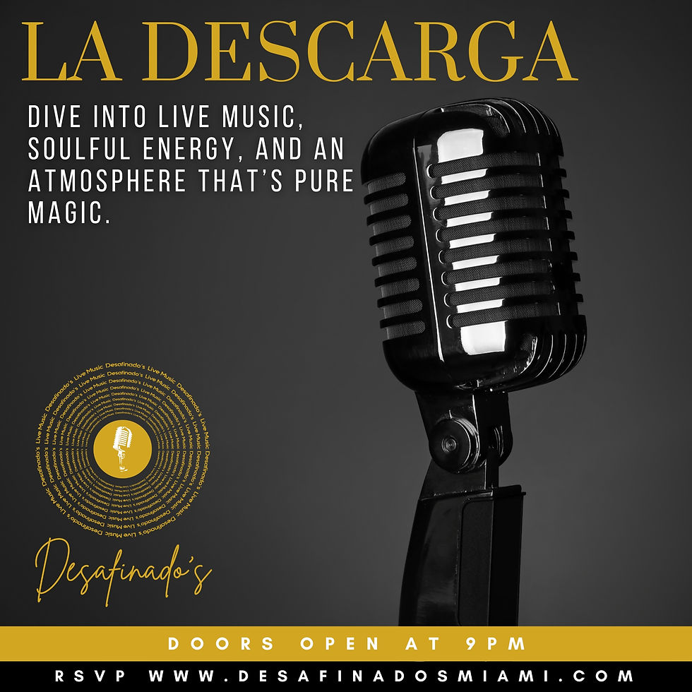 BOHEMIAN NIGHT AT DESAFINADO'S