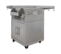 Thumbnail: Blaze Kamado cart w/shelves & cabinet BLZ-20-KMDO-CART-SC