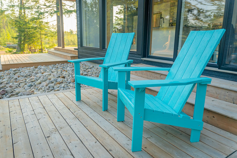 Thumbnail: C.R. Plastic Products Modern Adirondack C06