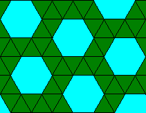 design 1 hexagon triangles