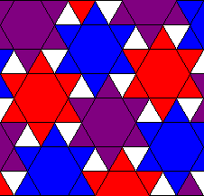 design 3 hexagon triangles
