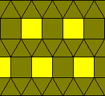 design 13 square triangles