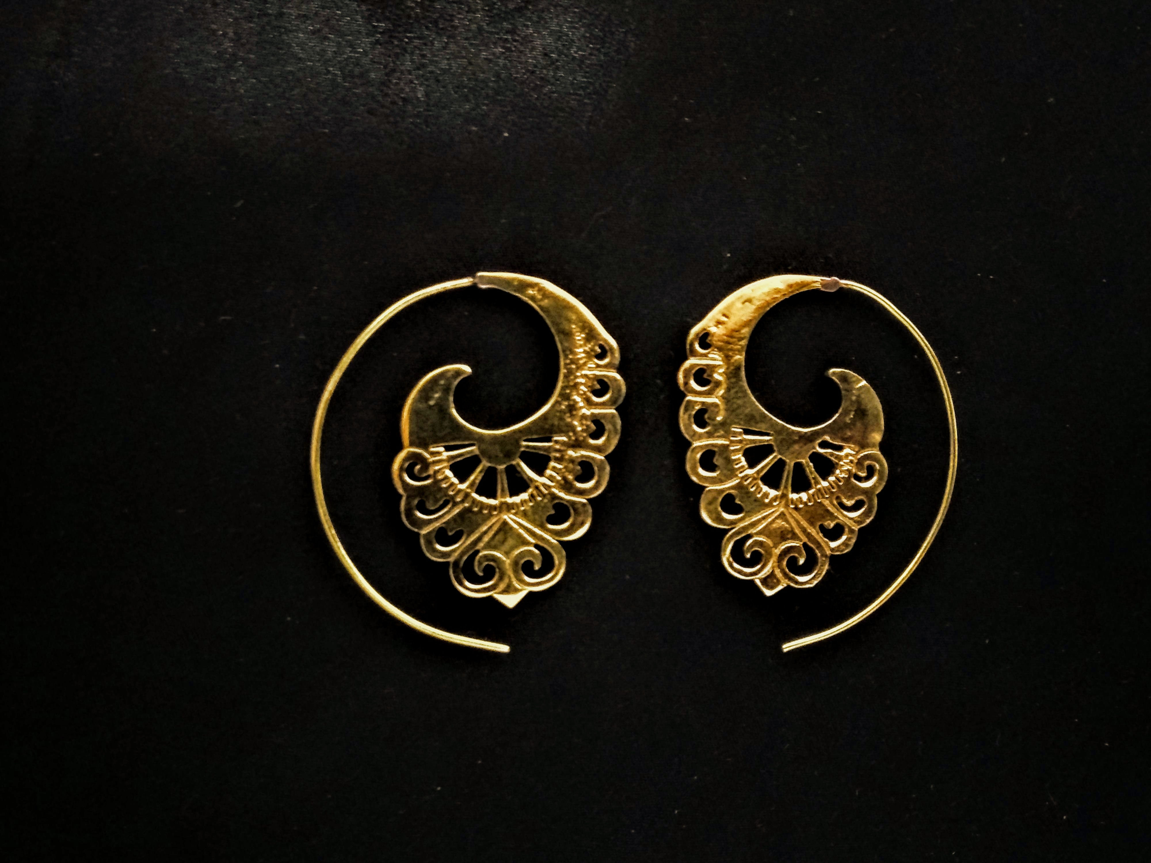 Brass Earring