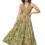 Thumbnail: Light Green Colour Printed Long dress