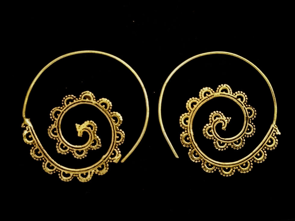 Brass Earring