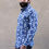 Thumbnail: Mens Shirt Long Sleeves Cotton Hand Block Print Blue