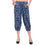 Thumbnail: Serena Pants Cotton Print Blue