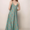 Thumbnail: Green Colour Printed Long Dress