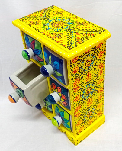 Colourful 6-Drawers Ceramic Chest - Buy at Wholesale Price