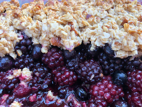 Summer Berry Cobbler