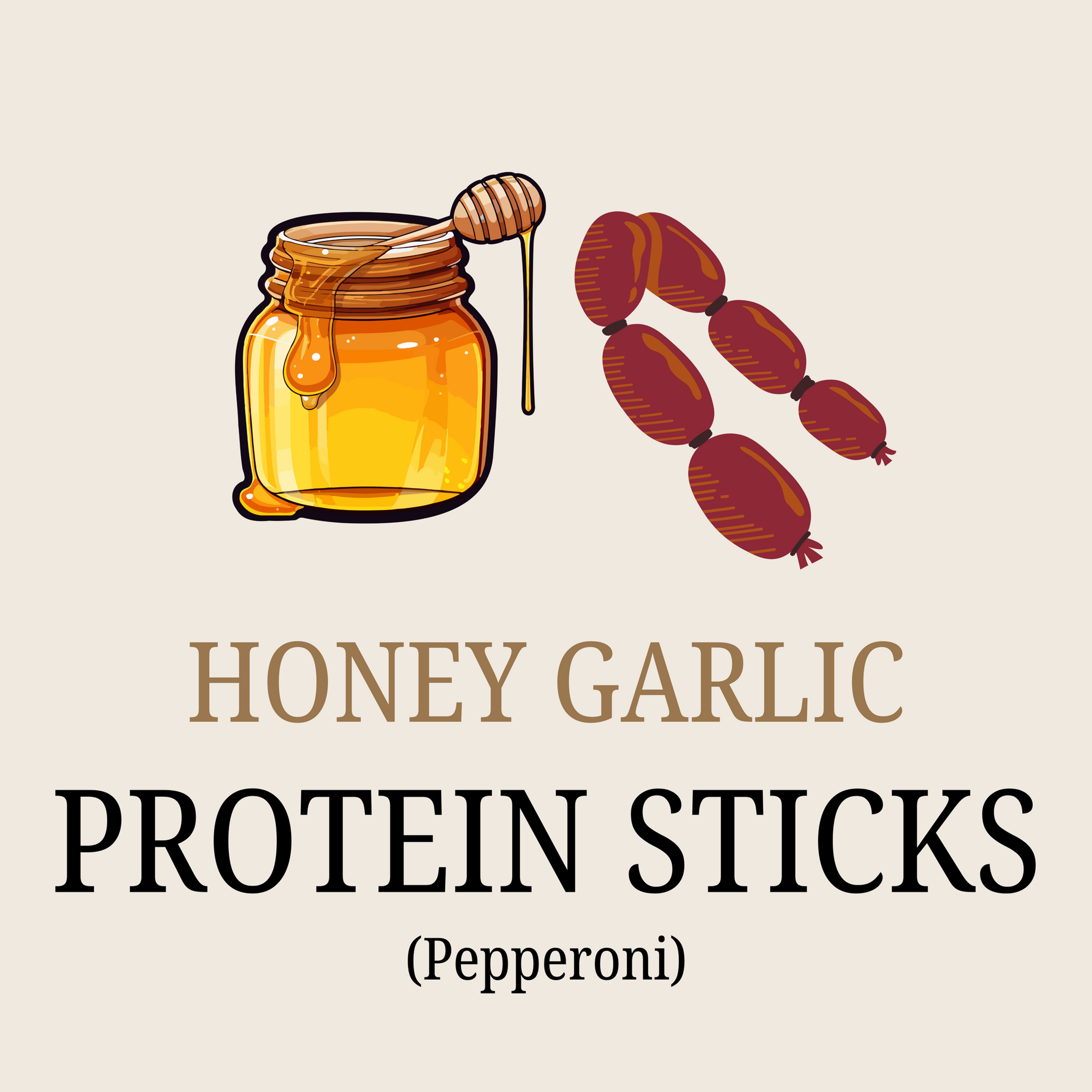 Honey Garlic Protein Sticks