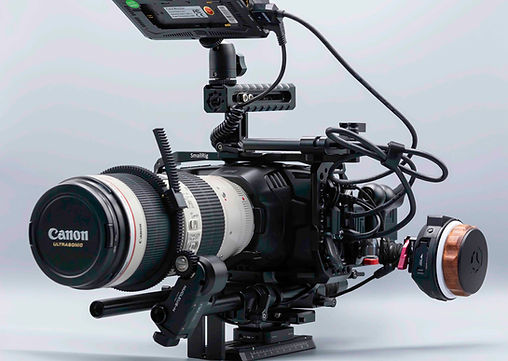 packshot caméra professionnelle