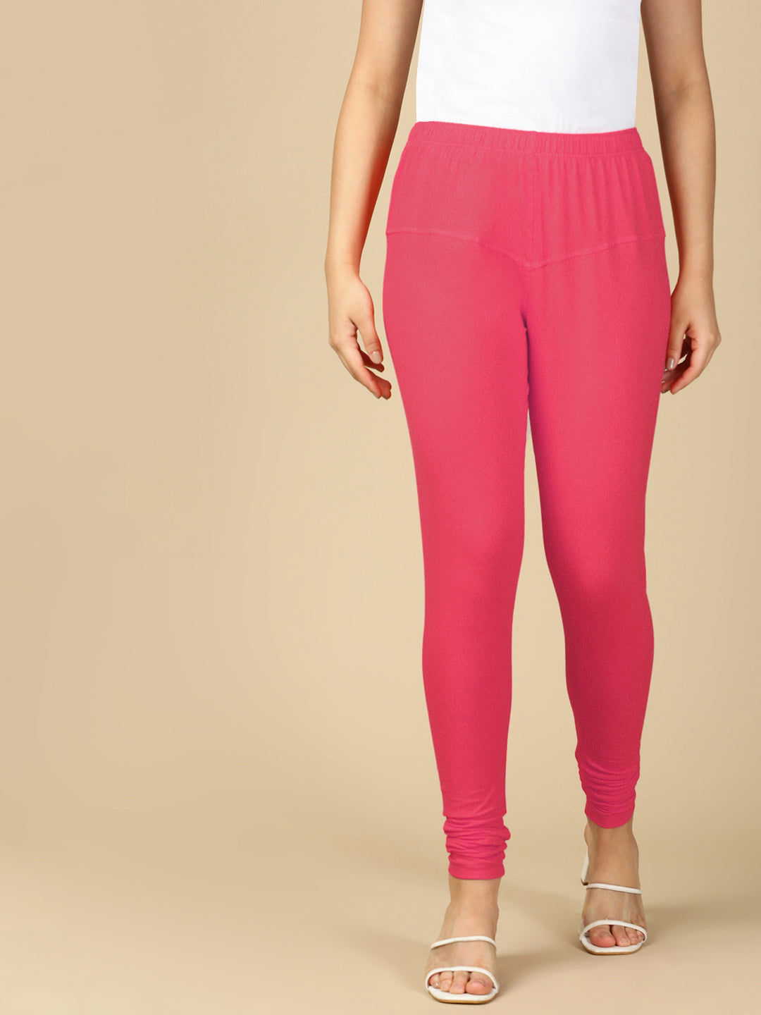 Camellia Rose Premium Cotton Stretch Churidar