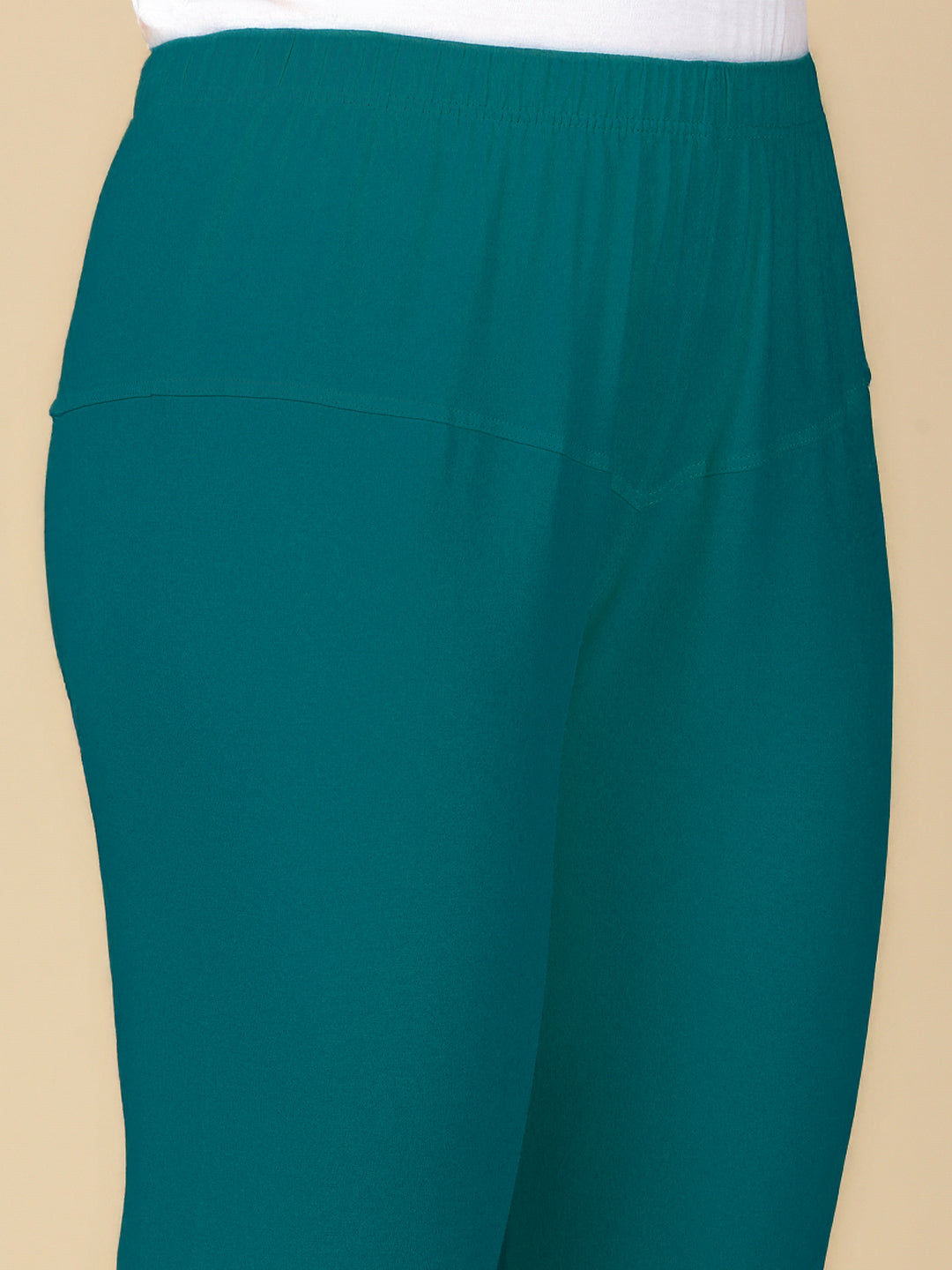 D Z Green Premium Cotton Stretch Churidar