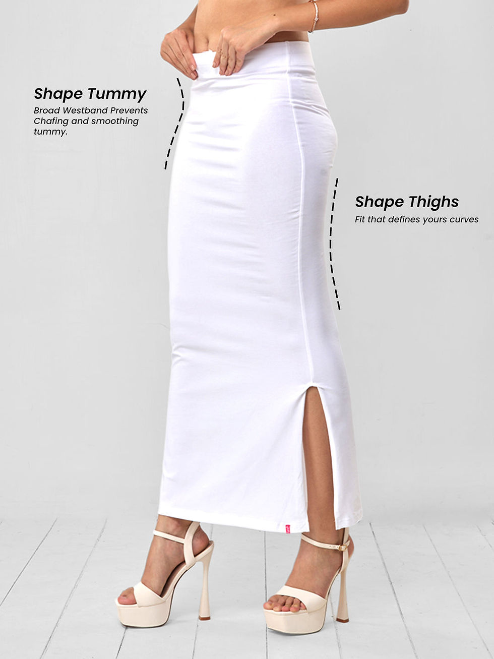 Thumbnail: White Saree Shaper
