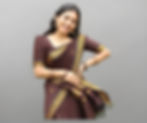 ILAIYAAL CLOTHINGS South Cotton Gadwal Saree for Women | Celebrity Inspired Traditional Ethnic Wear | Chettinad & Kalyani Cotton Sarees | Soft Cotton Saree with Blouse Piece - Coffee Brown - Image 1