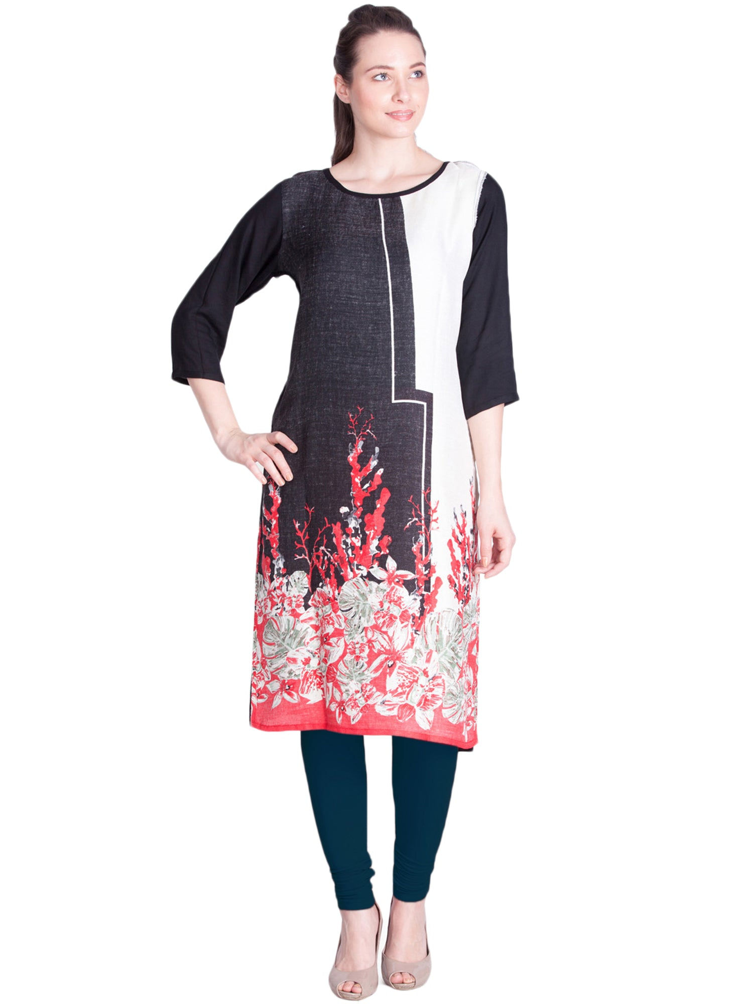 Navy Premium Churidar Leggings