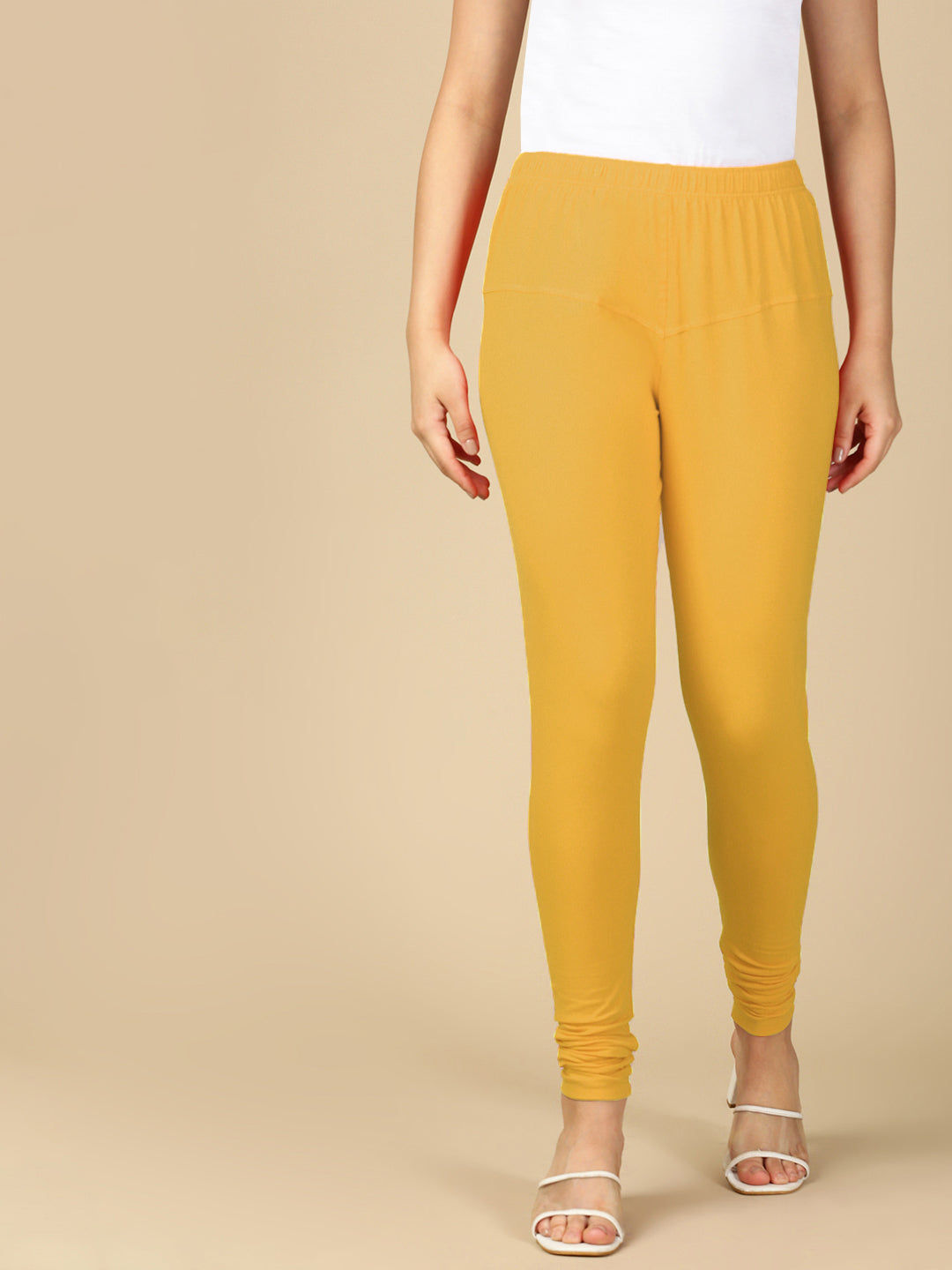 True Gold Premium Cotton Stretch Churidar