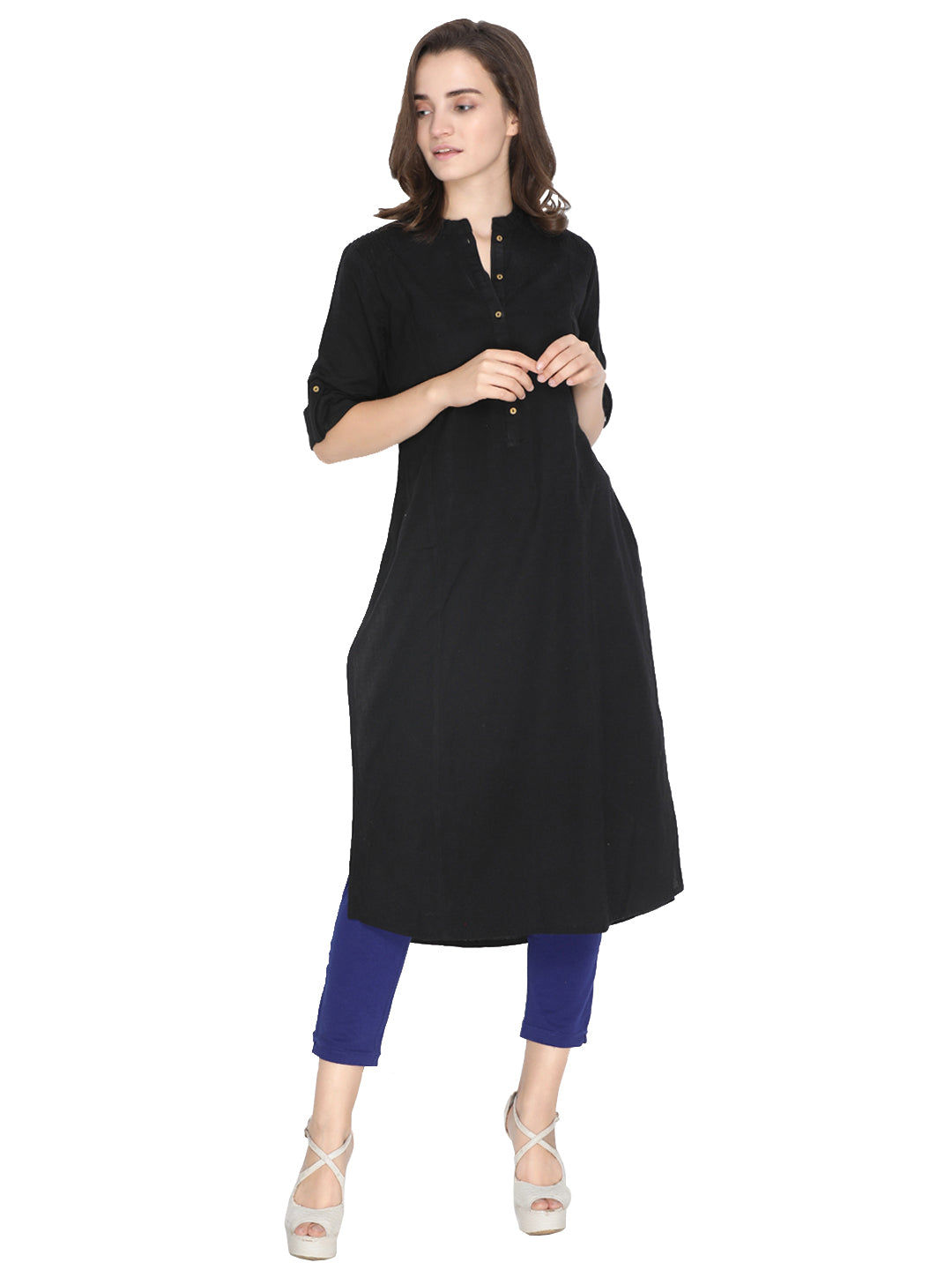 Navy Kurti Pant