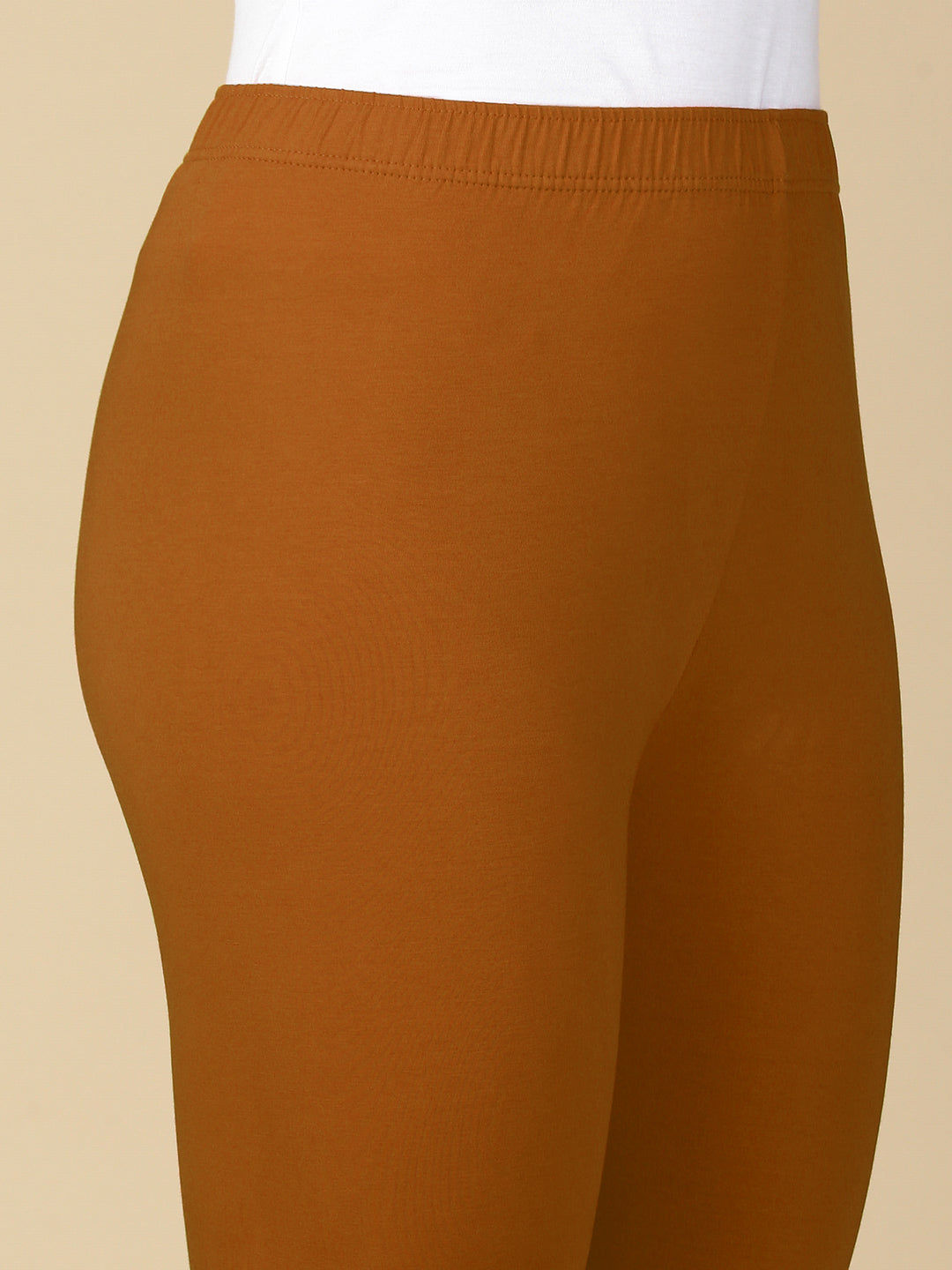 Ginger Premium Cotton Stretch Ankle Length Leggings