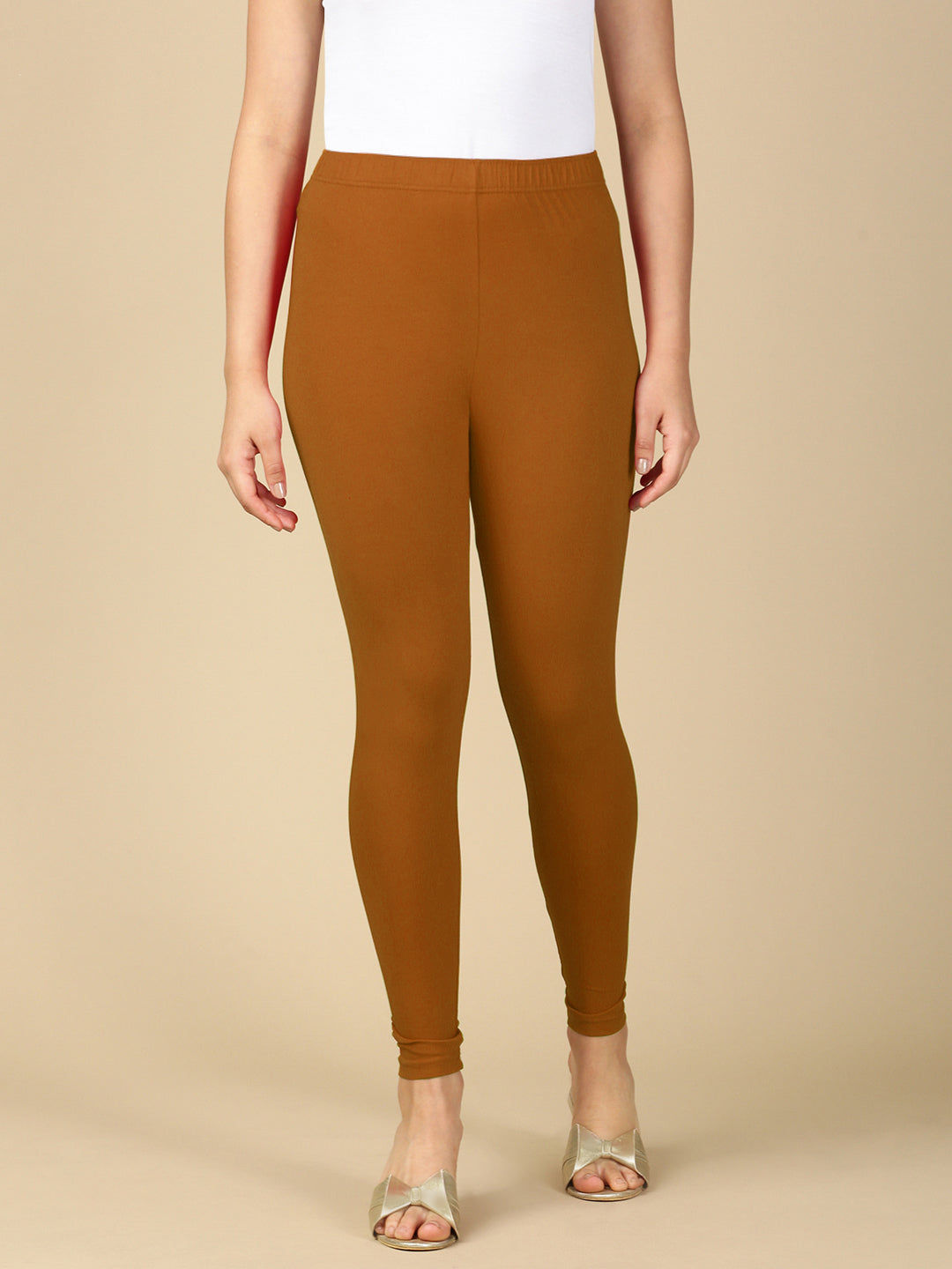 Honey Premium Cotton Stretch Ankle Length Leggings