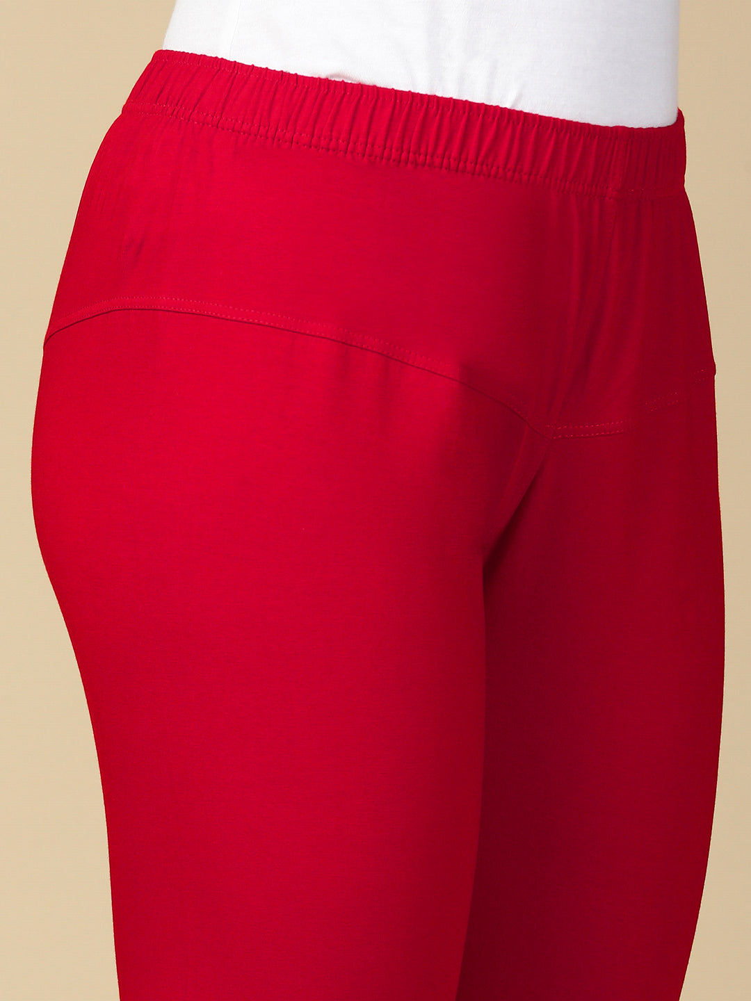 Bubble Gum Premium Cotton Stretch Churidar