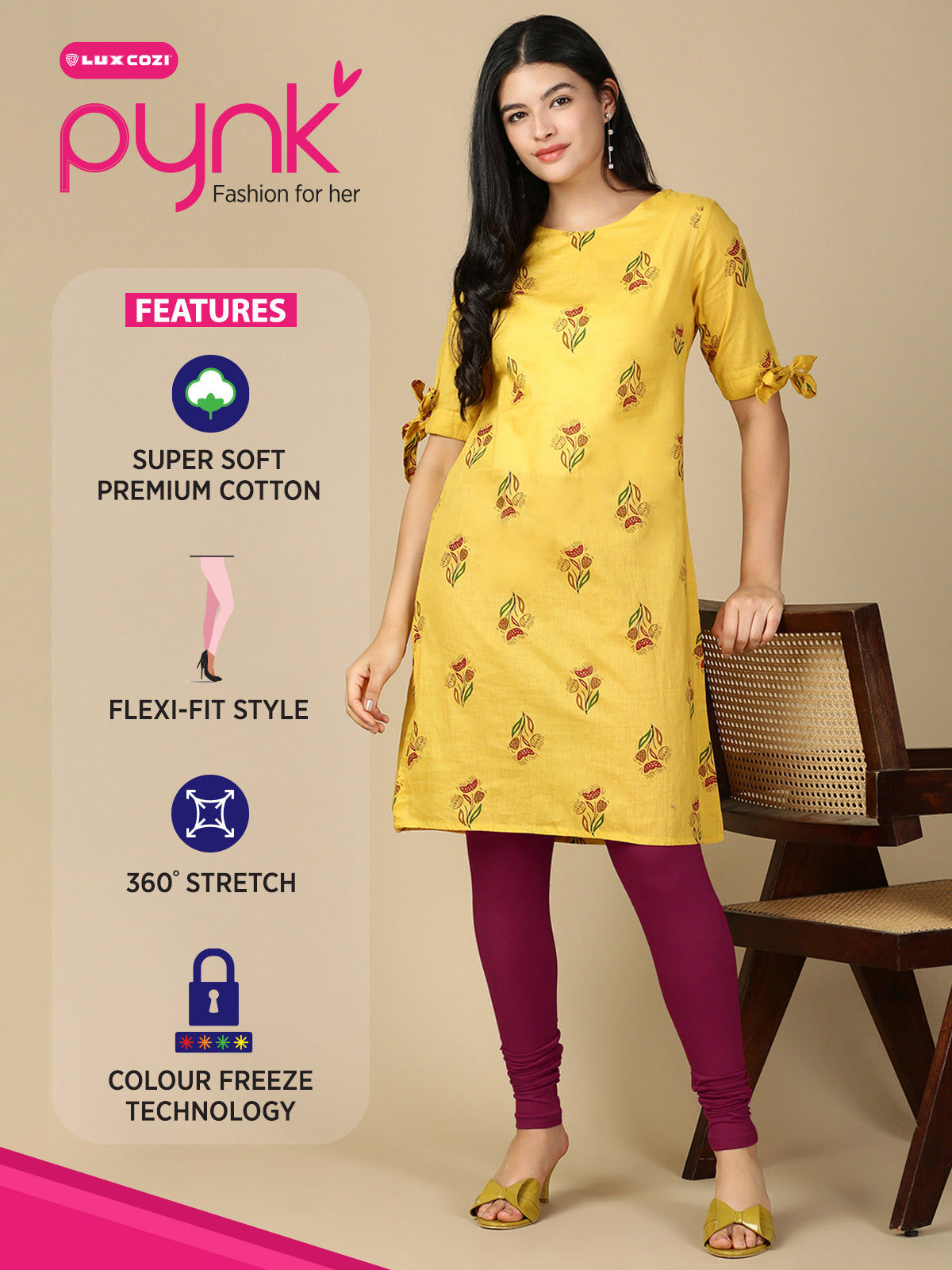 Rani Premium Cotton Stretch Churidar