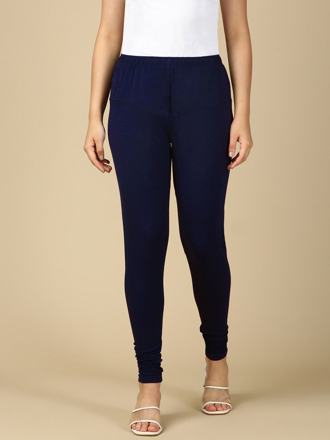 Royal Blue Premium Cotton Stretch Churidar
