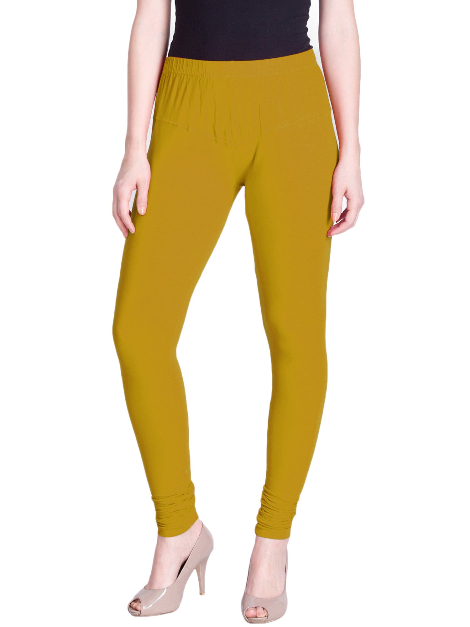 Yellow Premium Churidar Leggings