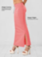 Coral Blush Saree Shaper