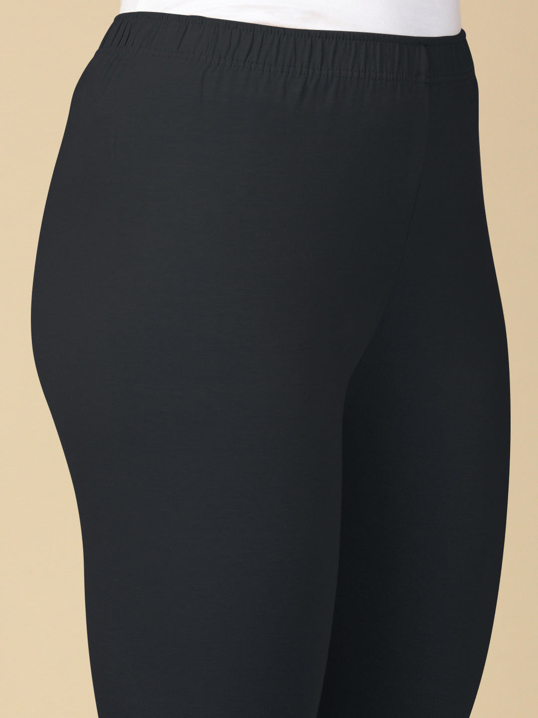 Ash Premium Cotton Stretch Ankle Length Leggings