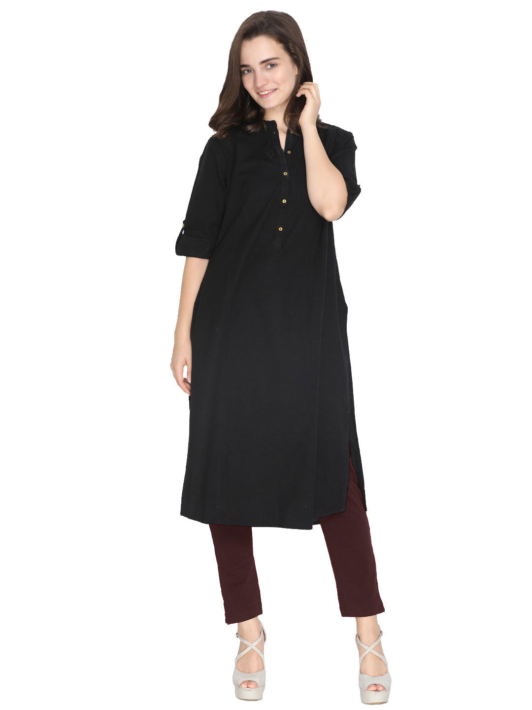 Maroon Kurti Pant