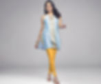 Premium Viscose Full Length Churidar Leggings for Women - Mango - Image 1