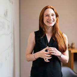 Female software engineer in meeting by w