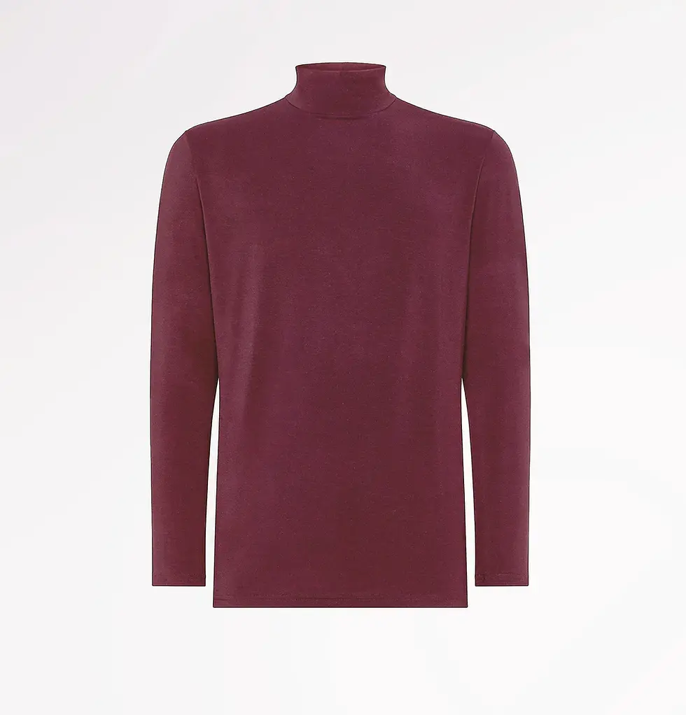 Miniatura: Lupetto uomo in TENCEL maniche lunghe 