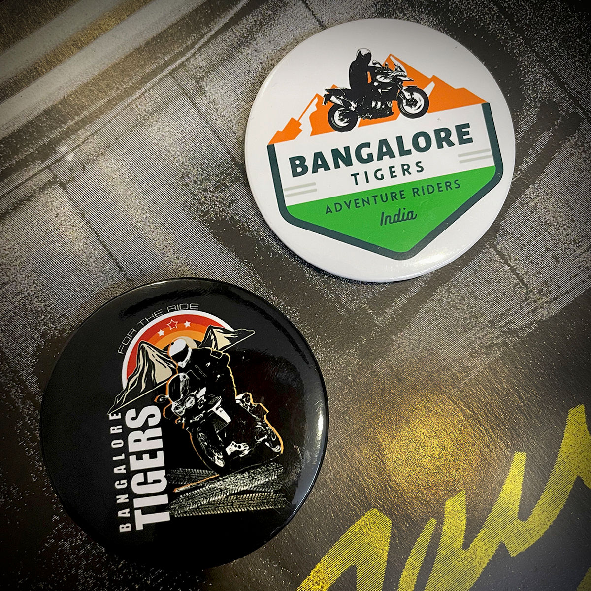 BT Pin Badge Cum Magnet-Set of 2