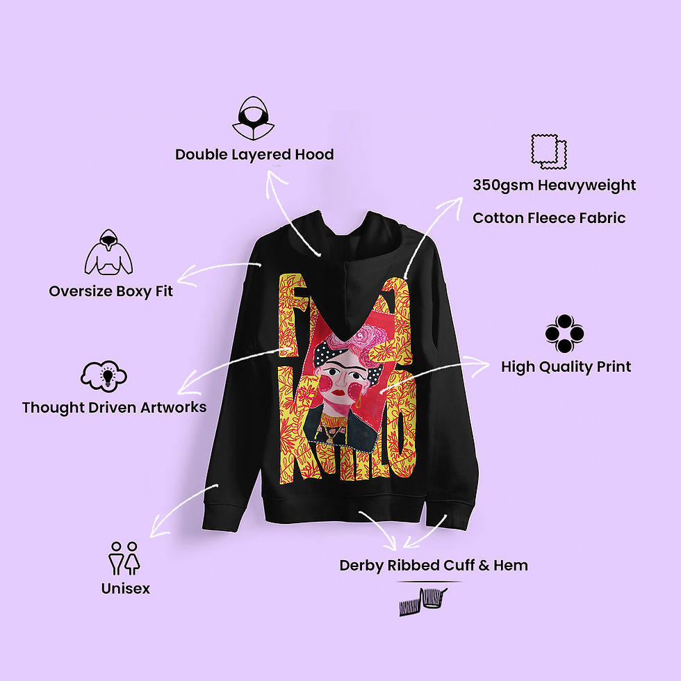 Thumbnail: FRIDA - Unisex Hoodie