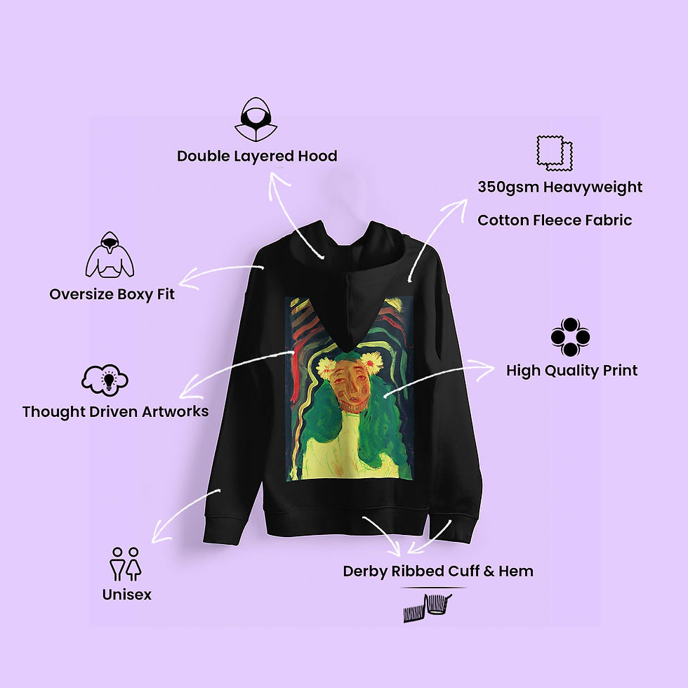 Thumbnail: Out Of A Gallery - Unisex Hoodie