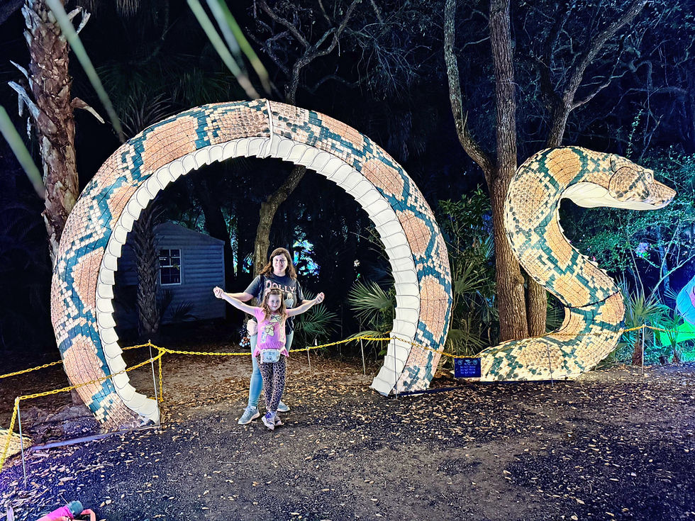 Avery & Kelsey at Brevard Zoo