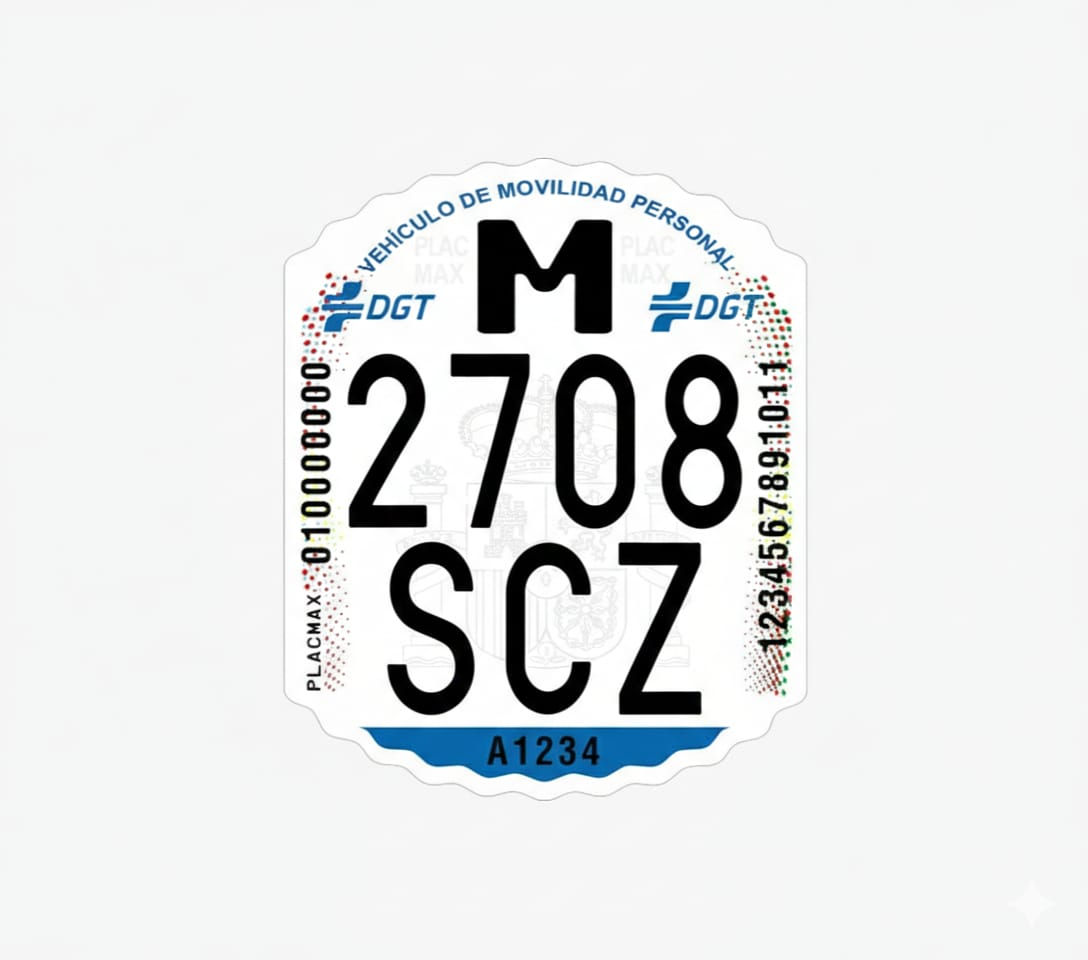 Matrícula patinete eléctrico – Homologada DGT
