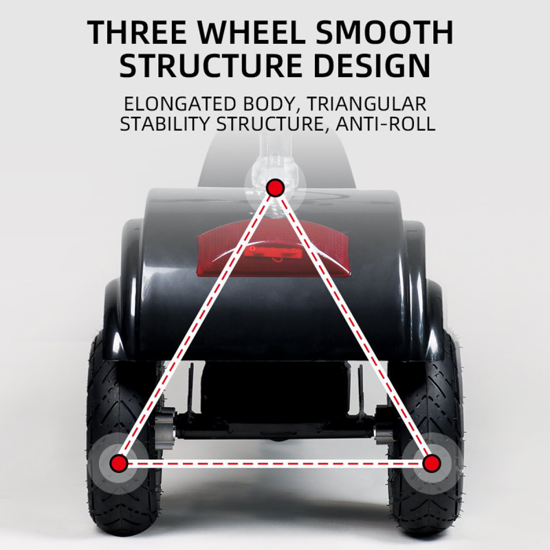 Miniatura: Scooter eléctrico con asiento S-03X