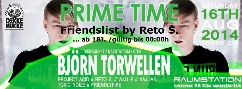 PRIME TIME WITH BJÖRN TORWELLEN
