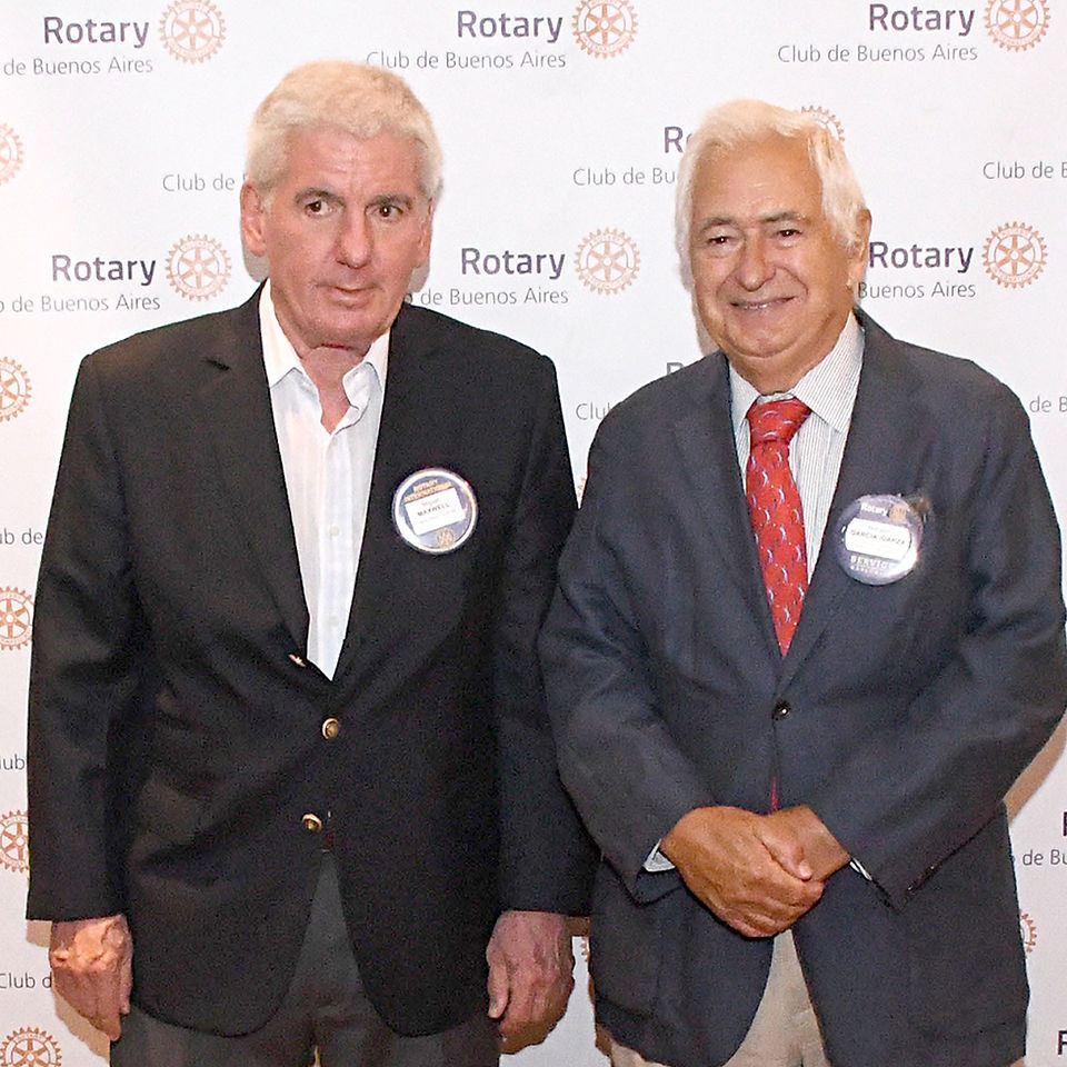 Liliana Barela en el Rotary Club de Buenos Aires
