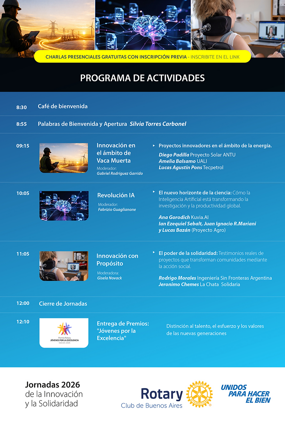 JORNADAS 2026 DE LA INNOVACIÓN Y LA SOLIDARIDAD