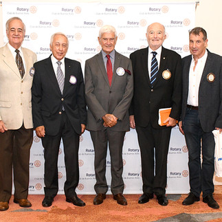 Agustín Etchebarne en el Rotary Club de Buenos Aires