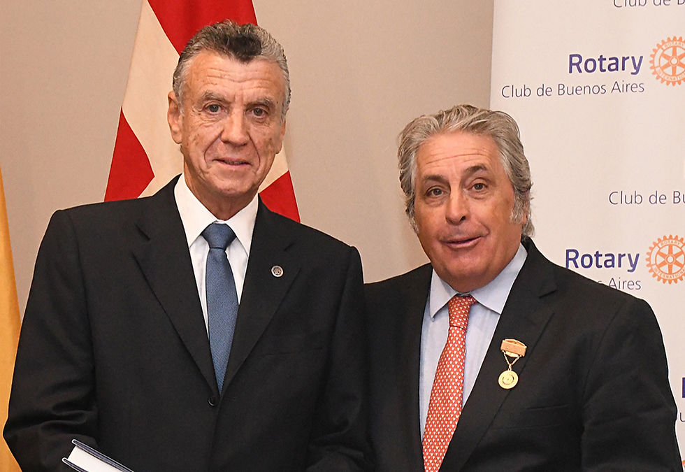 Mario Grinman y Esteban Carcavallo