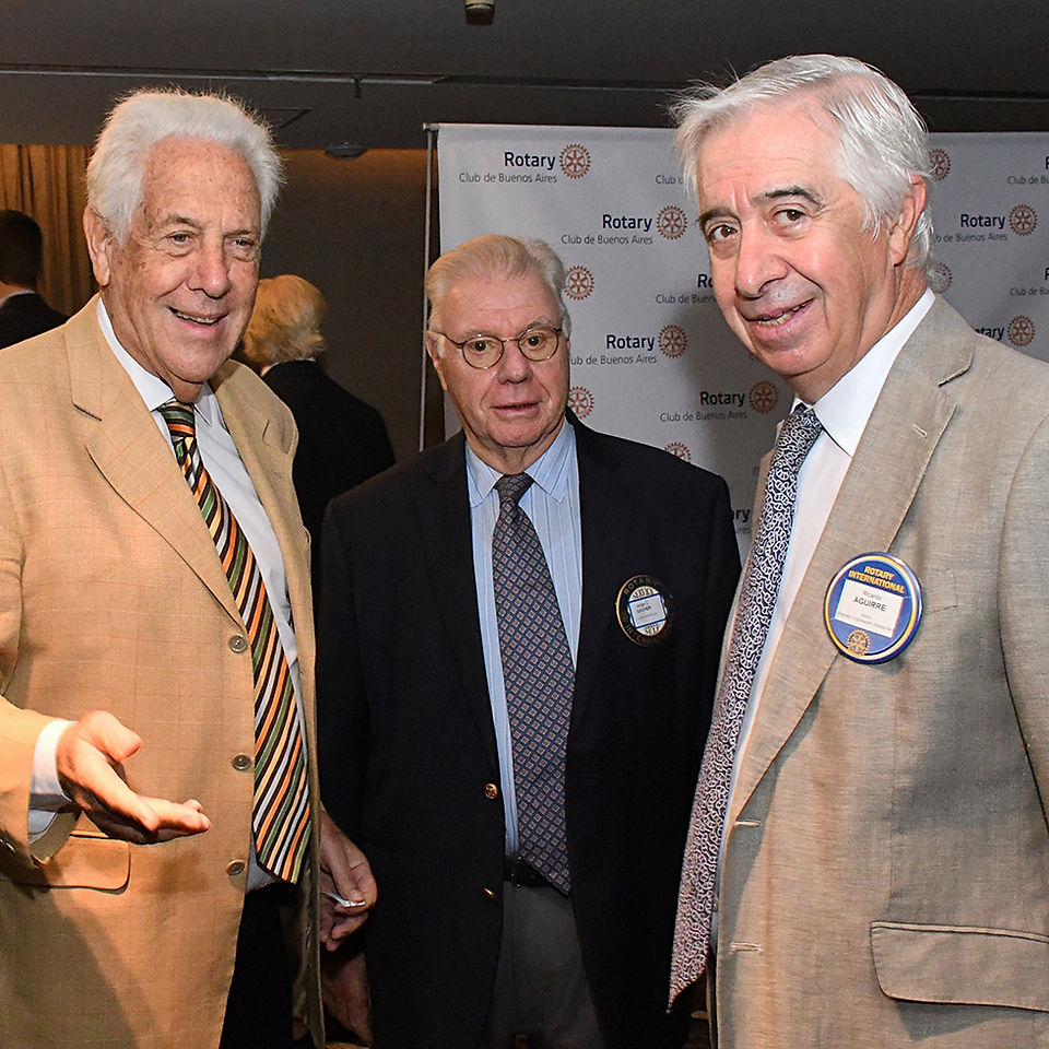 MIguel Wiñazki en el Rotary Club de Buenos Aires