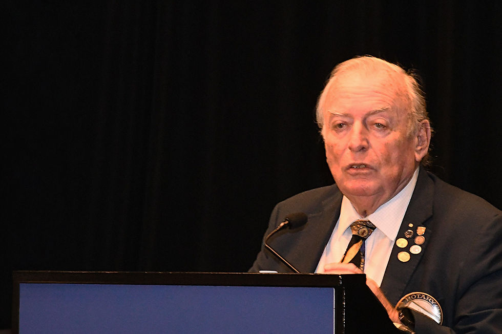 Julián de Diego en el Rotary Club de Buenos Aires