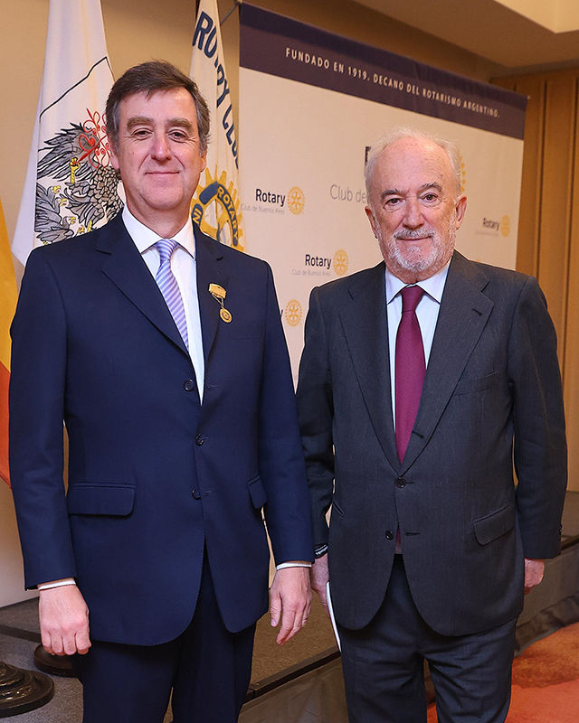Santiago Muñoz Machado en Rotary Club de Buenos Aires